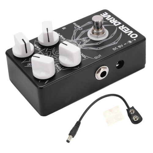 CP-65 Guitar Overdrive Speed Pedal True Bypass DC9V Accessory
