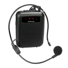 Retekess PR16R 12W Voice Amp Mini Digital Display ABS Mic Megaphone Speaker Teacher 2025