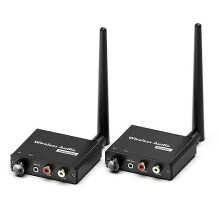 2.4GHz Hi-Fi Wireless Audio Transmitter and Receiver Kit 160FT/50M Range