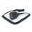 Black Motorola PMMN4025A Remote Speaker Mic with Impres Audio 1