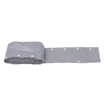 Gaine de protection de câble à bouton-pression en PVC ignifugé de 10 m pour la gestion des câbles