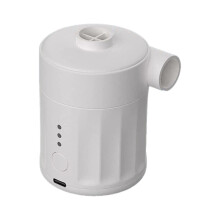 Gonfleur ultra-fin de 164 g, rechargeable, 4000 mAh, en ABS avec dissipation de chaleur, pour matelas pneumatique de camping ou de piscine