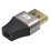 Mini DP hunn- til DP hann-adapter 8K 60Hz for Thunderbolt 2 1