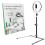 Carbon Steel Multiple Angle Phone Tripod for Camera LED Light Mic Multicolor 1