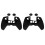 2Pcs Ergonomic Soft Silicone Anti-Slip Dustproof Handle Sleeve for PS5 Controller Black 1