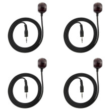 3.5mm 38KHz IR Receiver Extender Cable 4pcs for Set Box