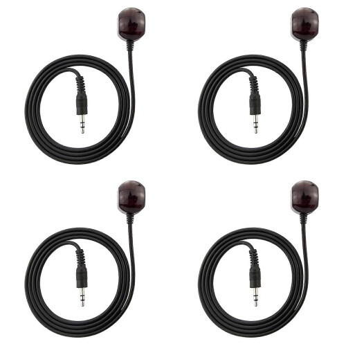 3.5mm 38KHz IR Receiver Extender Cable 4pcs for Set Box