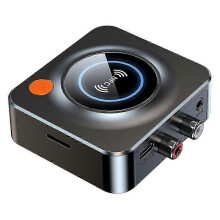 Bluetooth 5.1 Wireless Audio Receiver 3.5mm to 2RCA NFC AUX Stereo Adapter 2025