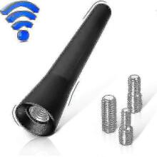 Car Radio Antenna 6.5cm Short Mini FM/DAB/AM Powerful Reception Edition C