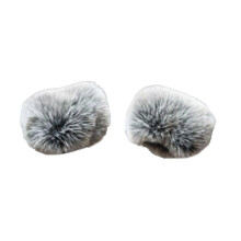 2Pcs Wind Fur Cover for ZOOM H1essential Recorder Mic