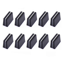 10pcs Replacement Fader Caps Slider Knobs for Mixer Console Accessories