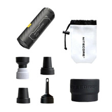 NITECORE AP05C Pompe à air électrique portable en fibre de carbone pour le camping