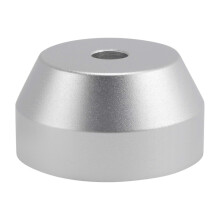 1Pcs Universal 45RPM Turntable Aluminum Dome Adapter for 7 Inch EP Vinyl Records