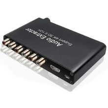 5.1Ch AC3/DTS Audio Extr&Dec 4K3D RCA Video Conv PS4/Xbox/DVD/PC/TV Monitor US Plug