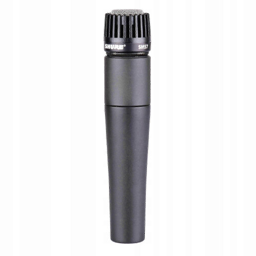 Dynamic Shure SM57-LCE Vocal Microphone for Studio Recording & Live Performance