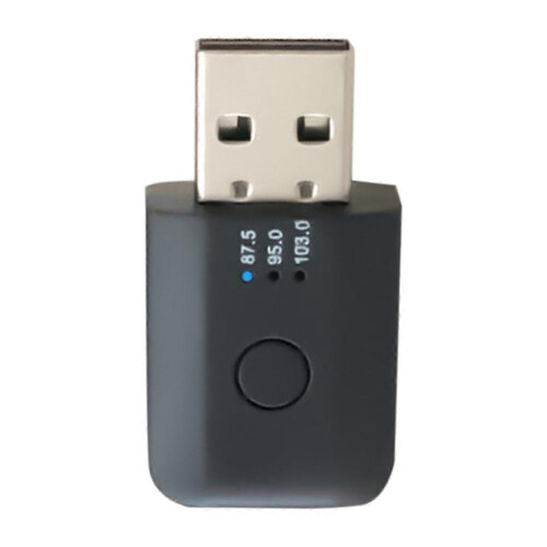 Car Bluetooth 5.1 FM Transceiver Handsfree Mini USB Kit Auto Wireless Audio Adapter