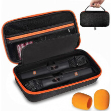 2025 New Protective Carrying Case for Two Wireless Mics