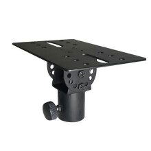 Rotatable 35mm Tripod Pole Mount DJ Speaker Stand Adapter Top Cap Mic Tripod Holder Base