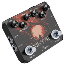 True Bypass Super Distortion Rowin LTL-03 Metal 2.0 Guitar Pedal Traditional Metal Sounds