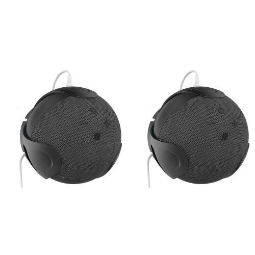 2X Wall Mount Holder for Echo Dot 5th/4th Gen Speaker Outlet Bracket Stand