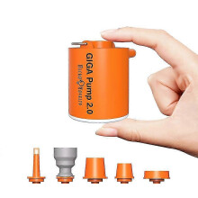 Pompe à air portable, lanterne, aspirateur, 80 g, ultra-légère, rechargeable, 1300 mAh, camping