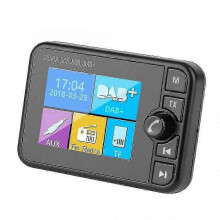 Car Stereo DAB+ Radio Receiver with Bluetooth MP3 FM Transmitter and Antenna