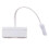 RJ11 Stecker/Buchse Adapter 2-Port Telefon-Splitter 1