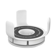 Elegant White Space-Saving Wall Bracket for Mini Sound Box No Dropping Home Accessory