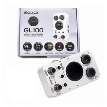 GL100 Drum Machine Effects Pedal with Auto Record & Time Stretch 1.3-Inch Touchscreen