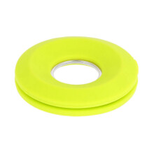 Enrouleur de câble simple pour écouteurs verts, portable et facile à ranger