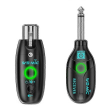 2.4G 4Ch Wireless Guitar System Transmitter Receiver for Electric Guitar Violin Bass Organ