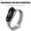 Ανταλλακτικά βραχιόλια συμβατά με Xiaomi Band 7 Μεταλλικά λουράκια Αδι 5