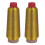 2X Computer -Stitch Embroidery Threads 3000M Sewing Thread  Textile Metallic Yarn Woven Embroidery  Golden 1