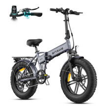 (Grey) ENGWE EP-2 Boost 250W E-Bike Torque Sensor 48V 13Ah 84 Miles Range UK Foldable