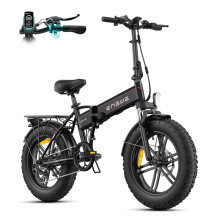(Black) ENGWE EP-2 Boost 250W E-Bike Torque Sensor 48V 13Ah 84 Miles Range UK Foldable
