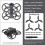 Propellers for Avata 2 Drones Access for Avata 2 Drones Bladee Spare Part Replacement Propellers 4PCS  Red 5