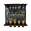 HIFI Lossless 1x4 RCA Audio Selector Switcher Distributor with Volume Amplifier Silver 4