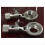 Simple Silver Metal Microphone Shock Mount Bracket Flexible Angle Stand Clip Accessory 3