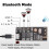 5W+5W Mini Bluetooth Amp Board DC 3.7V-4.2V/5V 4