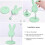 Bunny Phone Stand Quick Adjust Angle Height Desk Case Friendly All Phone iPad Kindle 3