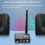 2.4GHz Hi-Fi Wireless Audio Transmitter and Receiver Kit 160FT/50M Range 4
