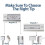USB-C til Magcafe2T magnetisk ladekabel for MacBook Air/Pro T-tip 3