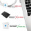 USB-C til Magcafe2T magnetisk ladekabel for MacBook Air/Pro T-tip 5