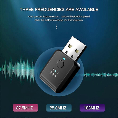 Bluetooth 5.1 Car Stereo Receiver with Hands-Free Calling 2