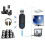 USB Bluetooth Audio Receiver Removable 3.5mm Jack PC TV Music Adapter Transmitter 5