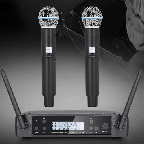 GLXD4 Professional UHF Wireless Handheld Mic System for Stage Speech Wedding Show Band P 1