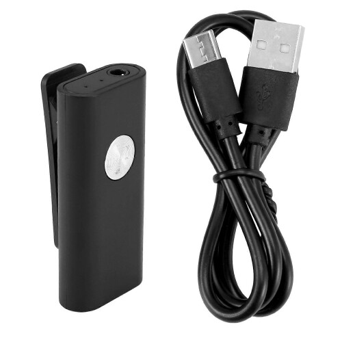 Bärbar Bluetooth 5.0-mottagareadapter Lavalier för bilhögtalare 2