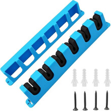 Wall-Mounted Fishing Rod Storage Rack Display Stand for Fishing Rods, Baitcasting Rods & Sea Rods