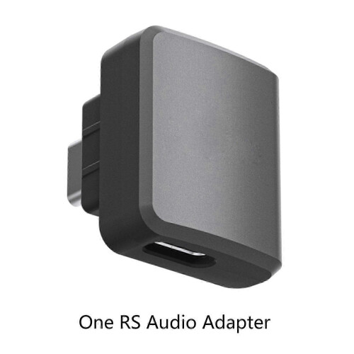 Crisper Audio Vlog Adapter for 360 ONE RS Sport Camera 2