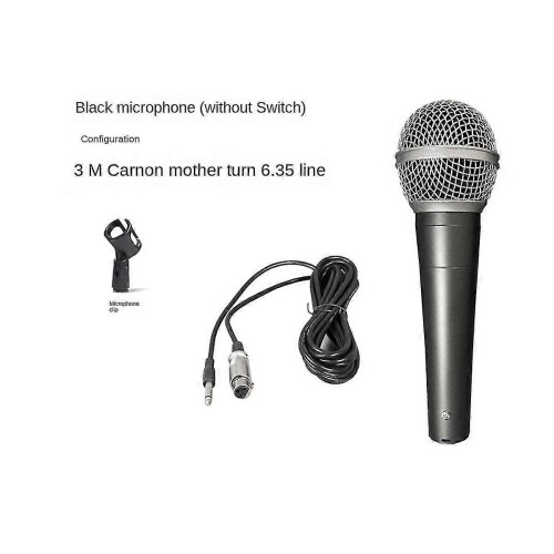 SM58 Dynamic Microphone Professional Vocal Mic Home KTV Stage No Switch 2